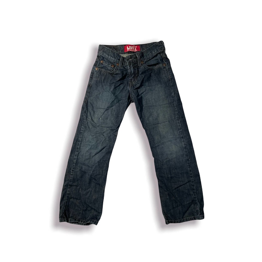 Kids Blue Levi's 514 Slim Straight Jeans
